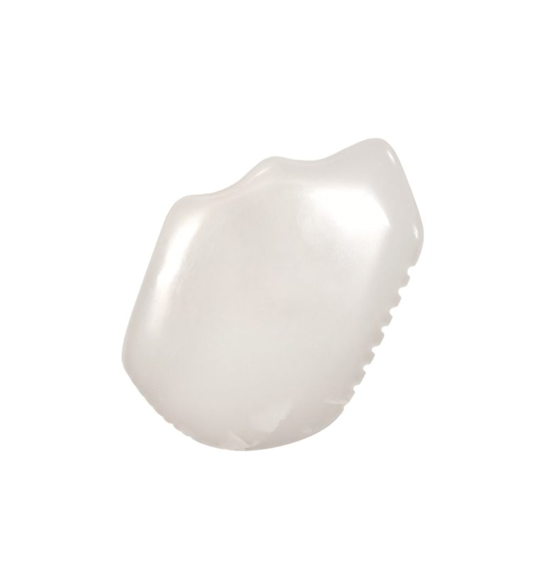 gua sha white green jade