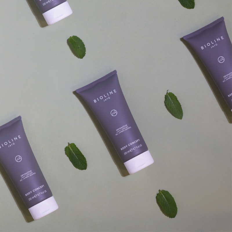 Bioline Jato CryoActive Light Legs Gel – охлаждащ гел за уморени и отекли крака