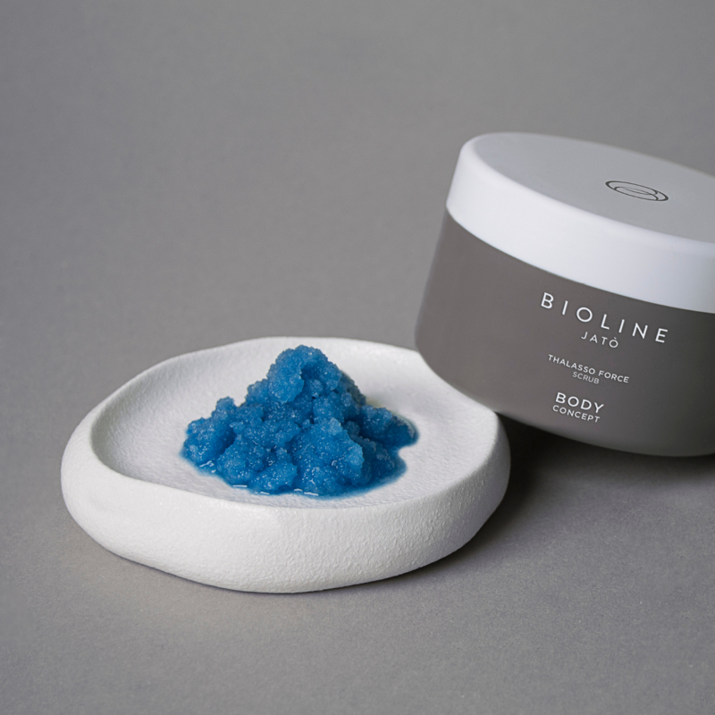 Bioline Jato Thalasso Force Scrub – двуфазен солен скраб за тяло с водорасли и масла