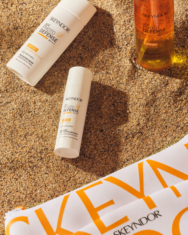 Комплект Skeyndor Total Sun Defense – SPF50 лице & тяло